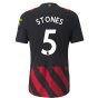 2022-2023 Man City Authentic Away Shirt (STONES 5)