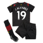 2022-2023 Man City Away Mini Kit (J ALVAREZ 19)