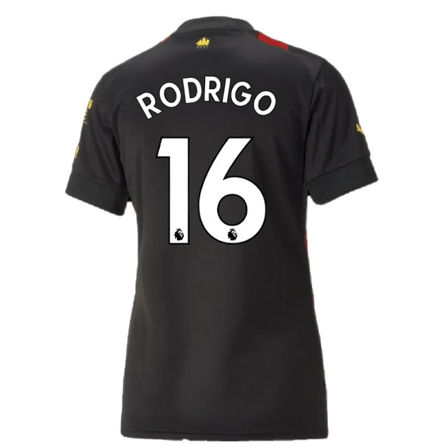 2022-2023 Man City Away Shirt (Ladies) (RODRIGO 16)