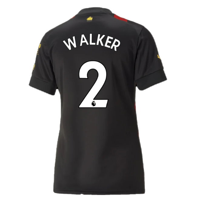 2022-2023 Man City Away Shirt (Ladies) (WALKER 2)