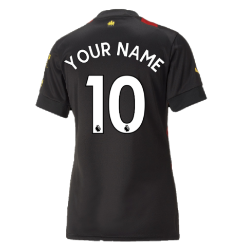 2022-2023 Man City Away Shirt (Ladies) (Your Name)
