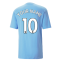 2022-2023 Man City FtblCulture Tee (Blue) (Your Name)