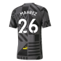 2022-2023 Man City Pre-Match Jersey (Black) (MAHREZ 26)