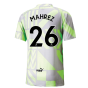 2022-2023 Man City Pre-Match Jersey (Grey Violet) (MAHREZ 26)