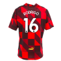 2022-2023 Man City Pre-Match Jersey (Tango Red) (RODRIGO 16)