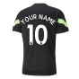 2022-2023 Man City PRO Training Jersey (Black) (Your Name)