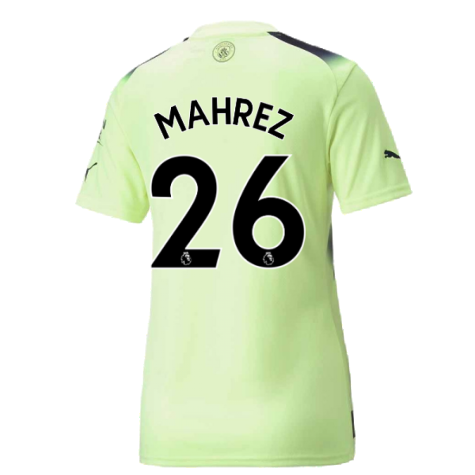 2022-2023 Man City Third Shirt (Ladies) (MAHREZ 26)