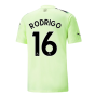 2022-2023 Man City Third Shirt (RODRIGO 16)