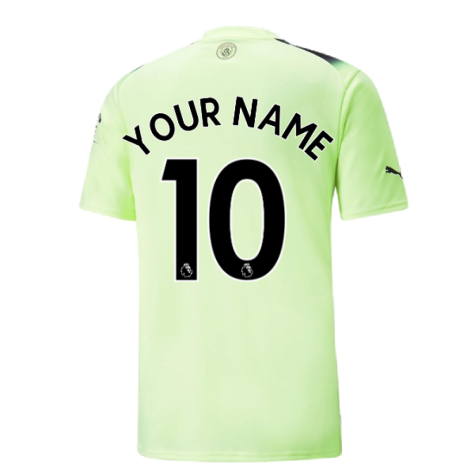 2022-2023 Man City Third Shirt (Your Name)