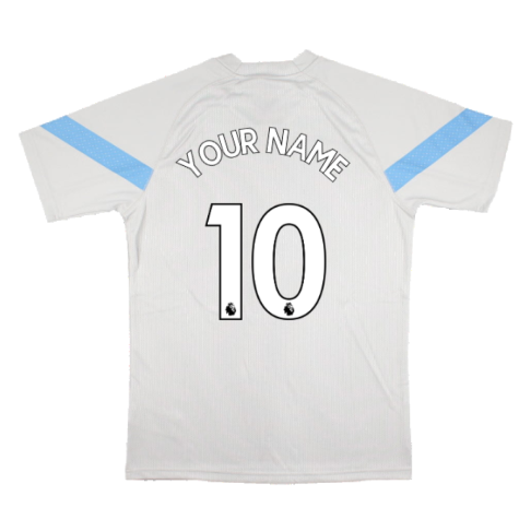 2022-2023 Man City Training Jersey (Grey Violet) (Your Name)