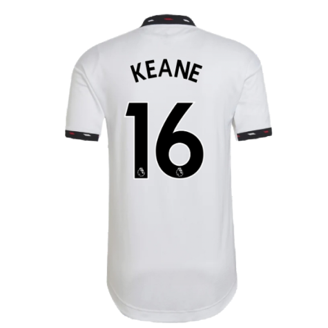 2022-2023 Man Utd Authentic Away Shirt (KEANE 16)