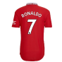 2022-2023 Man Utd Authentic Home Shirt (RONALDO 7)