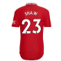 2022-2023 Man Utd Authentic Home Shirt (SHAW 23)
