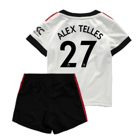 2022-2023 Man Utd Away Baby Kit (ALEX TELLES 27)