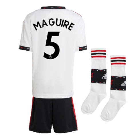 2022-2023 Man Utd Away Mini Kit (MAGUIRE 5)