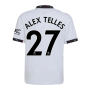 2022-2023 Man Utd Away Shirt (Kids) (ALEX TELLES 27)