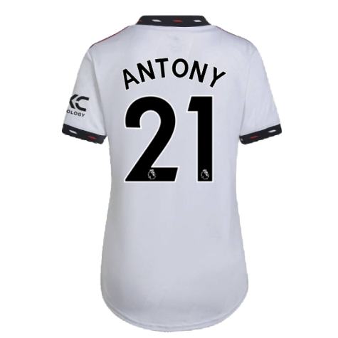 2022-2023 Man Utd Away Shirt (Ladies) (ANTONY 21)
