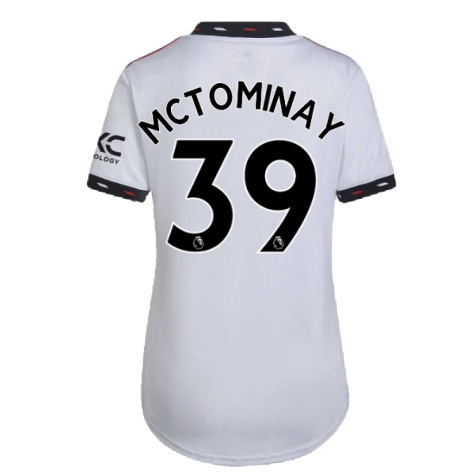 2022-2023 Man Utd Away Shirt (Ladies) (McTOMINAY 39)