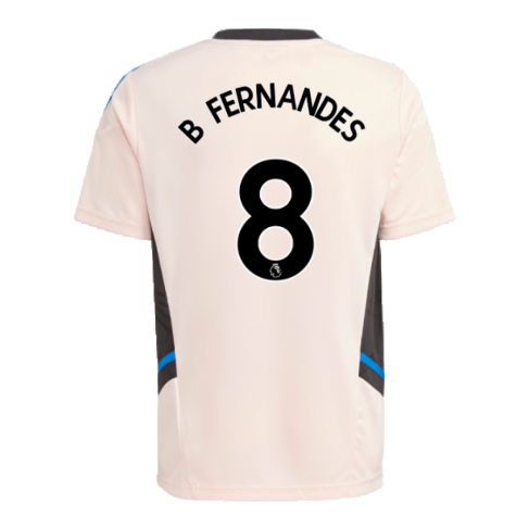 2022-2023 Man Utd Convido 22 Training Tee (Pink) (B FERNANDES 8)