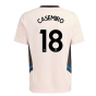 2022-2023 Man Utd Convido 22 Training Tee (Pink) (CASEMIRO 18)