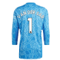 2022-2023 Man Utd Home Goalkeeper Shirt (Blue) (VAN DER SAR 1)