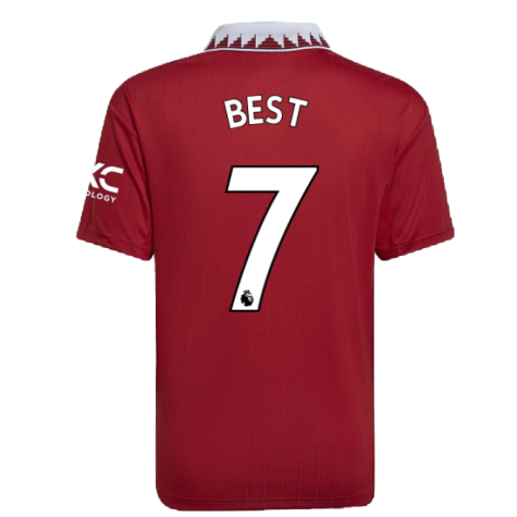 2022-2023 Man Utd Home Shirt (Kids) (BEST 7)