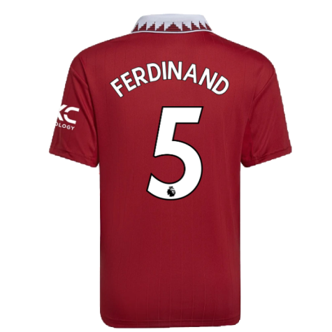 2022-2023 Man Utd Home Shirt (Kids) (FERDINAND 5)