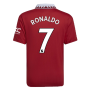 2022-2023 Man Utd Home Shirt (Kids) (RONALDO 7)