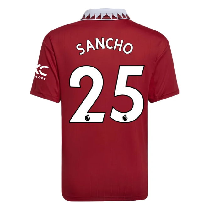 2022-2023 Man Utd Home Shirt (Kids) (SANCHO 25)