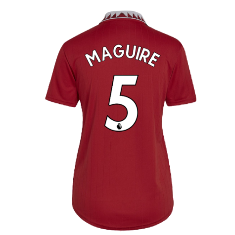 2022-2023 Man Utd Home Shirt (Ladies) (MAGUIRE 5)
