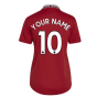 2022-2023 Man Utd Home Shirt (Ladies) (Your Name)