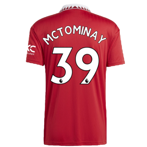 2022-2023 Man Utd Home Shirt (McTOMINAY 39)