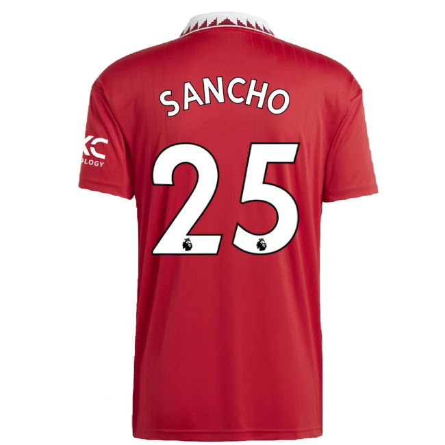 2022-2023 Man Utd Home Shirt (SANCHO 25)