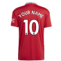 2022-2023 Man Utd Home Shirt (Your Name)