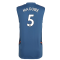 2022-2023 Man Utd Sleeveless Jersey (Blue) (MAGUIRE 5)