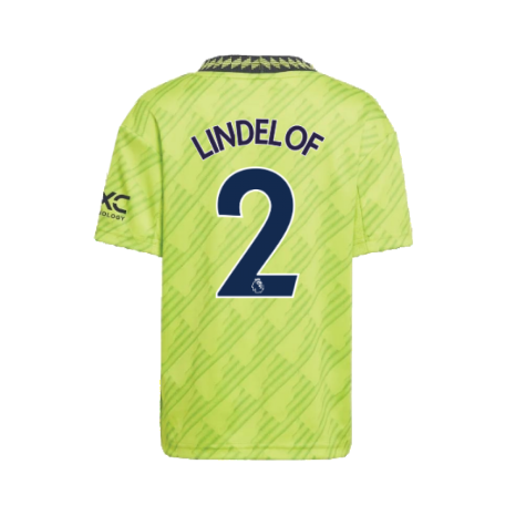 2022-2023 Man Utd Third Mini Kit (LINDELOF 2)