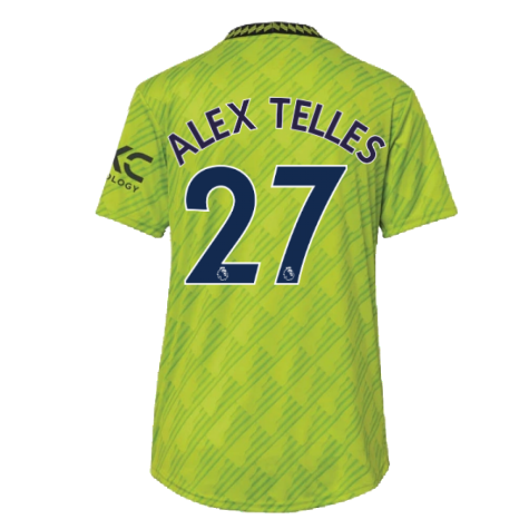 2022-2023 Man Utd Third Shirt (Ladies) (ALEX TELLES 27)
