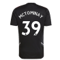 2022-2023 Man Utd Training Shirt (Black) (McTOMINAY 39)