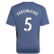 2022-2023 Man Utd Training Shirt (Blue) - Kids (FERDINAND 5)