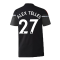 2022-2023 Man Utd Training Tee (Black) (ALEX TELLES 27)