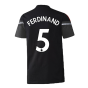 2022-2023 Man Utd Training Tee (Black) (FERDINAND 5)