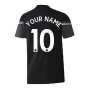 2022-2023 Man Utd Training Tee (Black) (Your Name)