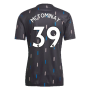 2022-2023 Manchester United Pre-Match Jersey (Black) (McTOMINAY 39)