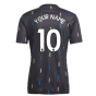 2022-2023 Manchester United Pre-Match Jersey (Black) (Your Name)