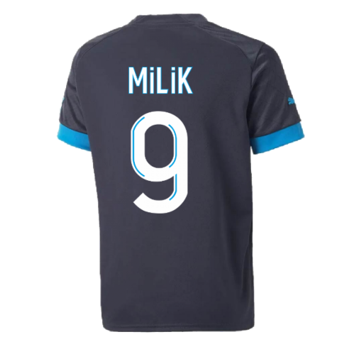 2022-2023 Marseille Away Shirt (Kids) (MILIK 9)