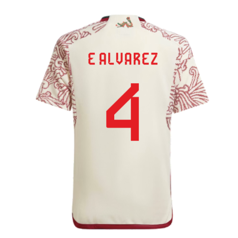 2022-2023 Mexico Away Shirt (E ALVAREZ 4)