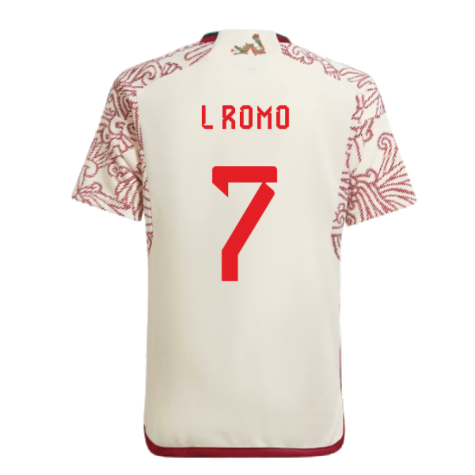 2022-2023 Mexico Away Shirt (L ROMO 7)