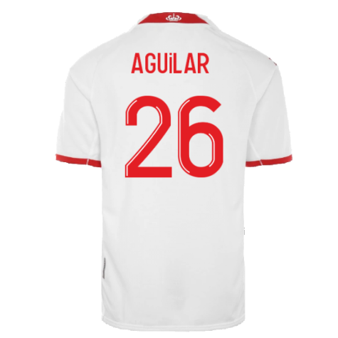 2022-2023 Monaco Home Shirt (Kids) (AGUILAR 26)