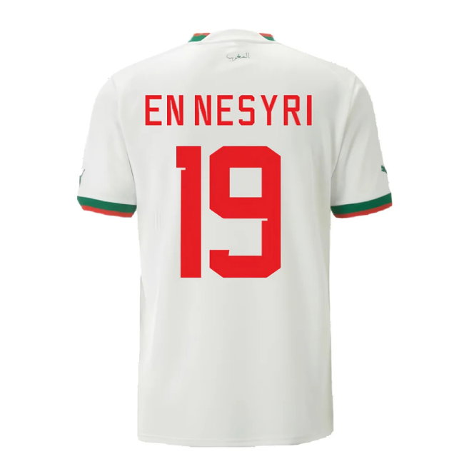 2022-2023 Morocco Away Shirt (EN NESYRI 19)