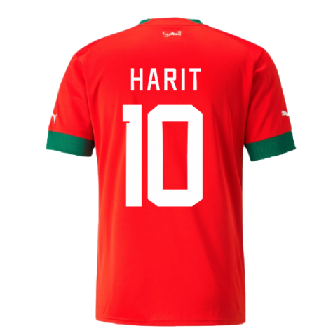 2022-2023 Morocco Home Shirt (HARIT 10)